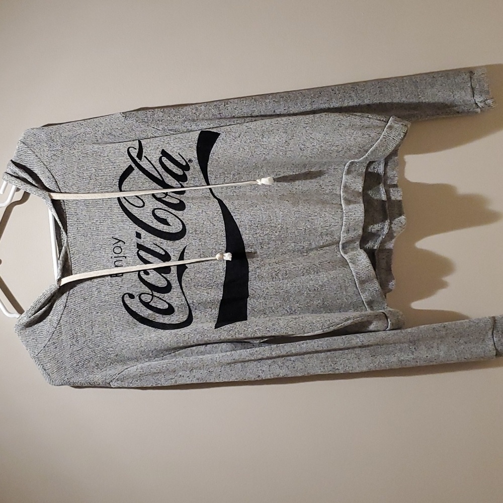 The Classic Coca-Cola Slouchy Hooded Top - M